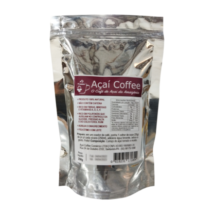 Pacote de Café de Açaí da marca Açaí Coffee com 250g